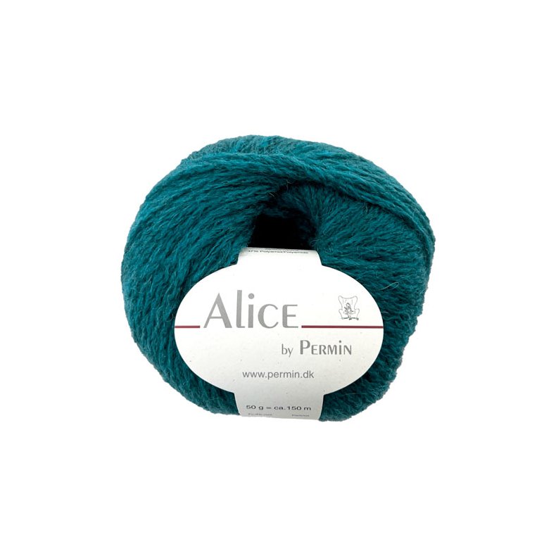 Alice Permin - Alpaca  Uldgarn  - fv 47 Deep teal