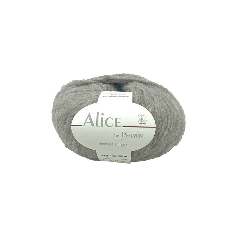 Alice Permin - Alpaca  Uldgarn  - fv 49 Mrk sand