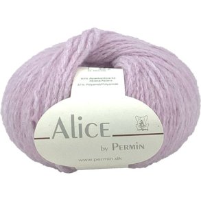 Alice Permin - Alpaca  Ullgarn  - fv 50 Lavendel