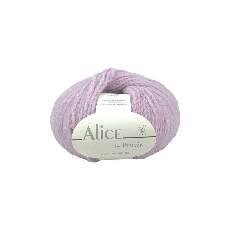 Alice Permin - Alpaca  Ullgarn  - fv 50 Lavendel