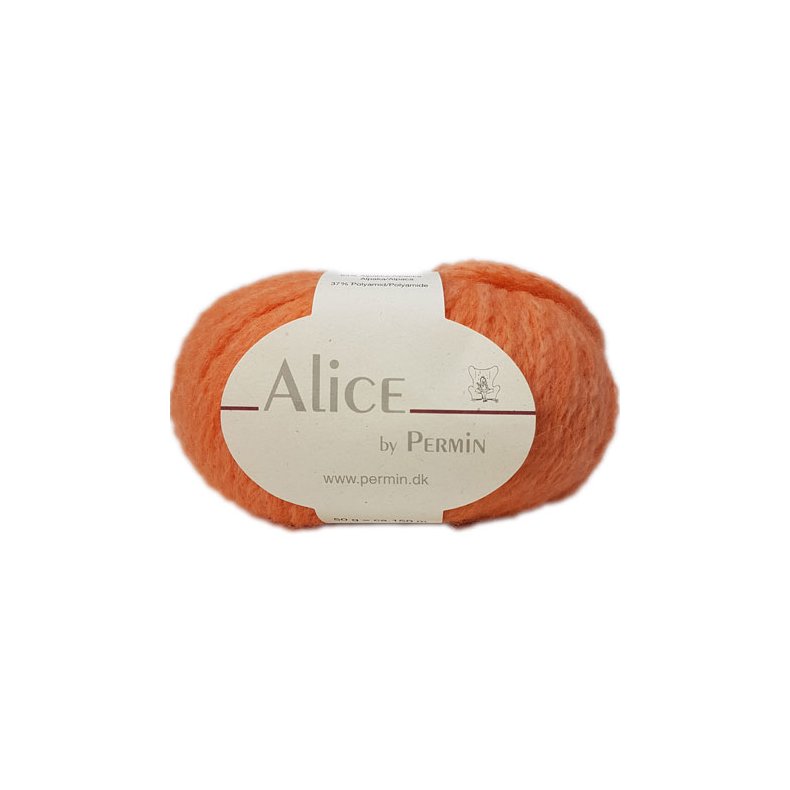 Alice Permin - Alpaca Uldgarn - 866228 Orange
