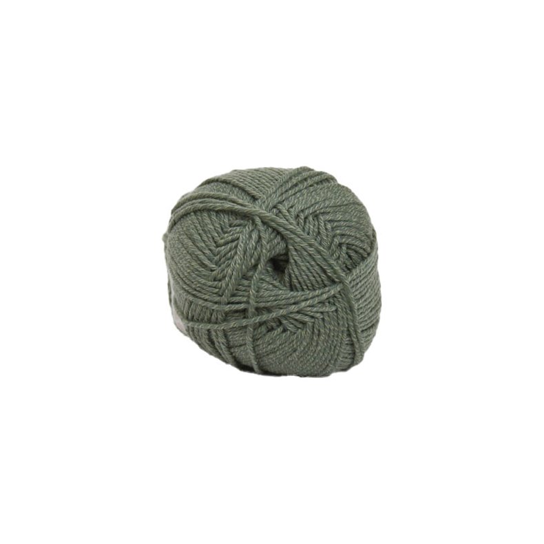 Hjertegarn All Seasons Garn - Merino &amp; Bomullsgarn - fv 115 Oliven