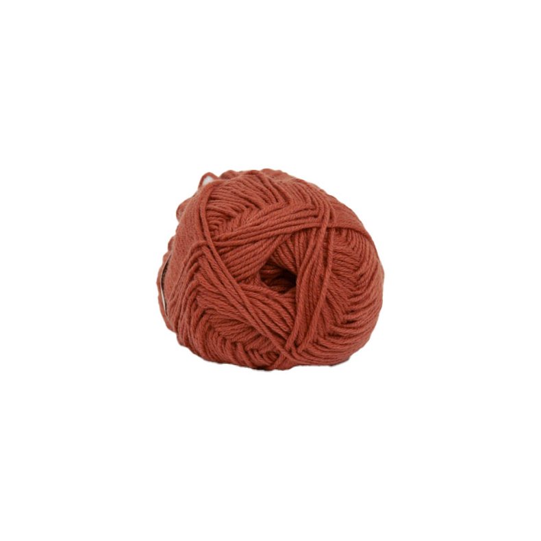 Hjertegarn All Seasons Garn - Merino &amp; Bomullsgarn - fv 1343 Rust