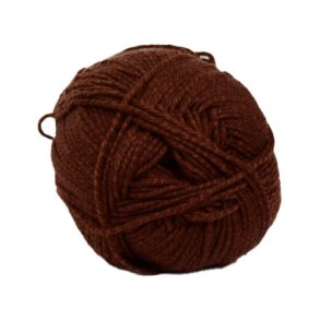 Hjertegarn All Seasons Garn - Merino & Bomuldsgarn - fv 1321 Rdbrun