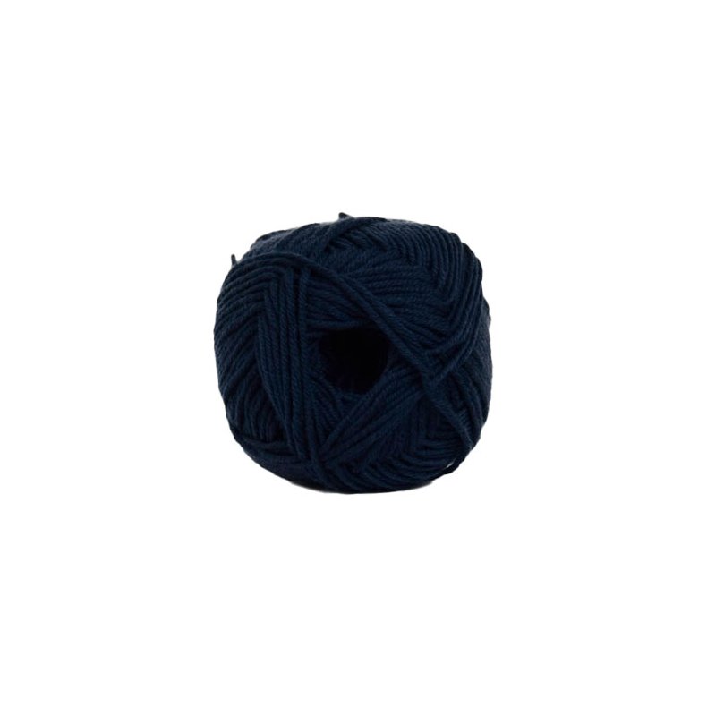 Hjertegarn All Seasons Garn - Merino &amp; Bomullsgarn - fv 1660 Marinebl