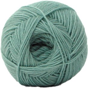 Aloe Vera strmpegarn Hjertegarn - fv 5106 Lys Turkis Grn