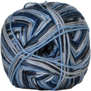 Aloe Vera strmpegarn Hjertegarn - fv 5010 Flerfarvet