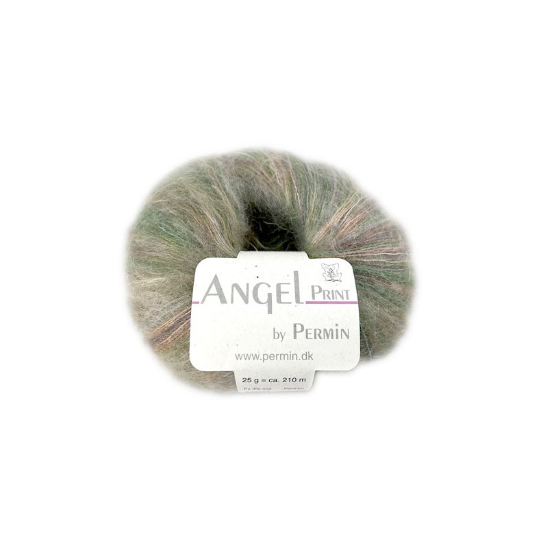 Angel Permin - Mohair og silkegarn -  884757 Print