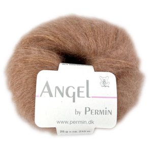  Angel Permin - Mohair och Sidengarn -  884198 Mrk kamel