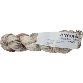 Hjertegarn Armonia Hand Dyed Merino Uldgarn Fv 83 Flerfarvet