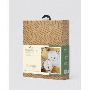 DMC Mindful Making Broderi Kit Korssting Bee Happy - BK 1966