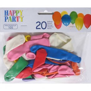 Balloner 20 stk
