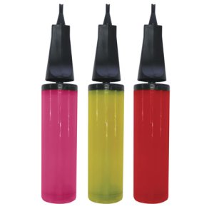 Ballongpump - Plast 29 cm ASS. Frger - 711036