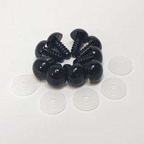 Bamsejne - Sikkerhedsjne 12 mm - 1 stk