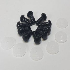 Bamsejne - Sikkerhedsjne 8,0 mm - 1 stk