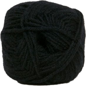 Basic Strumpgarn Hjertegarn  fv 29119 Svart
