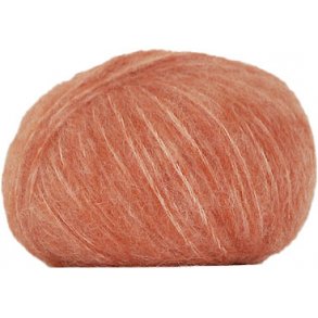 Hjertegarn Borstad ull - Alpaca ull Garn - fv 1148 Orange