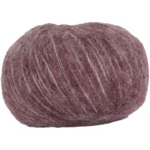 Hjertegarn Borstad ull - Alpaca ull Garn - fv 1623 rd Brun