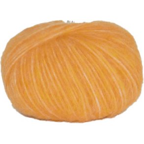 Hjertegarn Borstad ull - Alpaca ull Garn - fv 3810 curry Gul