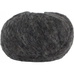 Hjertegarn Borstad ull - Alpaca ull Garn - fv 403 Koks Gr