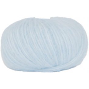 Hjertegarn Borstad ull - Alpaca ull Garn - fv 4112 Ljus Bl