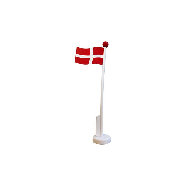 Bordflag DK i tr - 21 cm hj - 798254