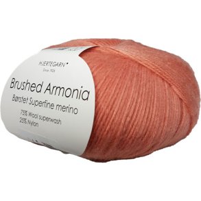 Brushed Armonia Brstet Superfine Merino Uldgarn Fv 1431 Laksefarvet