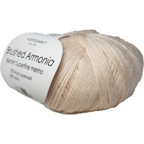 Brushed Armonia Brstet Superfine Merino Uldgarn Fv 4150 Lys Beige