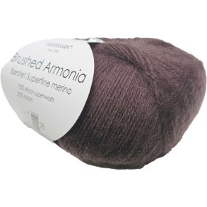 Brushed Armonia Brstet Superfine Merino Uldgarn Fv 1606 Brun