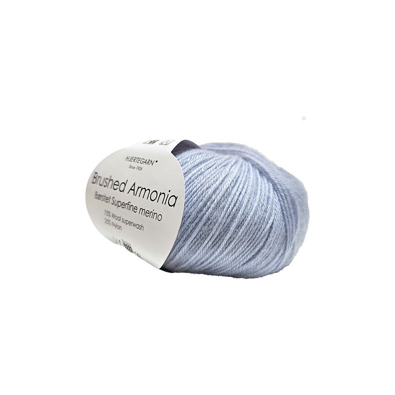 Brushed Armonia Brstet Superfine Merino Uldgarn Fv 4110 Lysbl