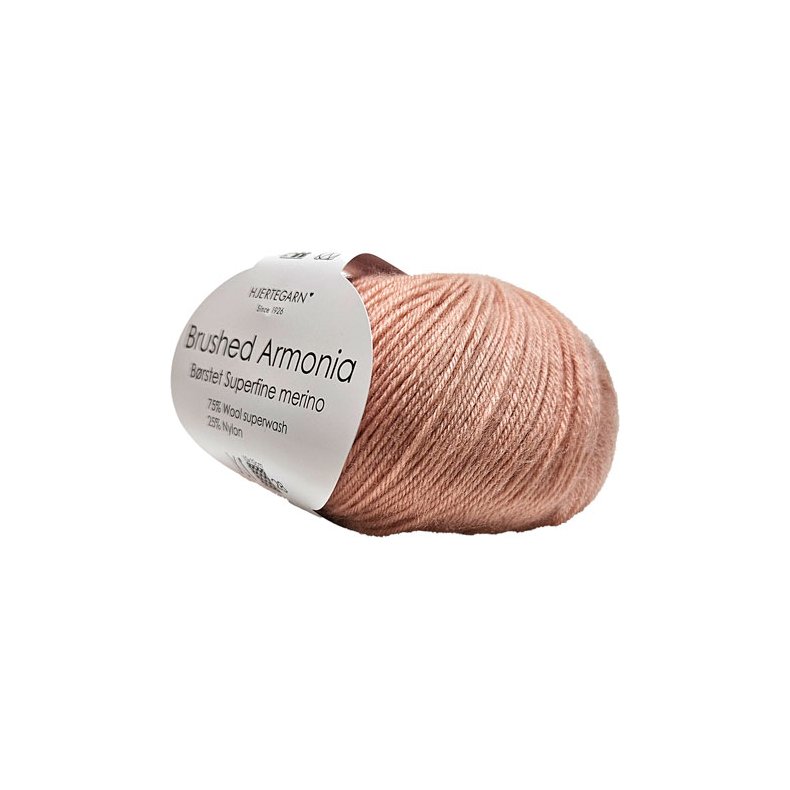 Brushed Armonia Brstet Superfine Merino Uldgarn Fv 1208 Laks