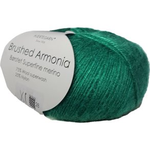 Brushed Armonia Brstet Superfine Merino Uldgarn Fv 1420 Grn