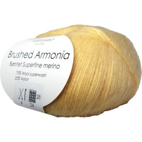 Brushed Armonia Brstet Superfine Merino Uldgarn Fv 826 Gul