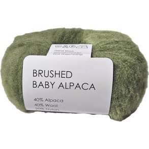 Brushed Baby Alpaca/Merino Garn Hjertegarn Fv 1280