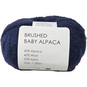 Brushed Baby Alpaca/Merino Garn Hjertegarn Fv 1660