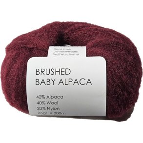 Brushed Baby Alpaca/Merino Garn Hjertegarn Fv 2130