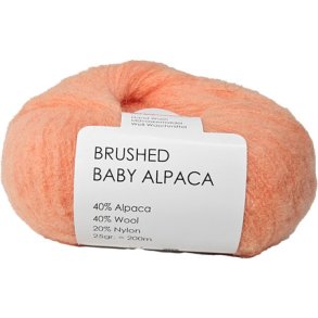 Brushed Baby Alpaca/Merino Garn Hjertegarn Fv 2441