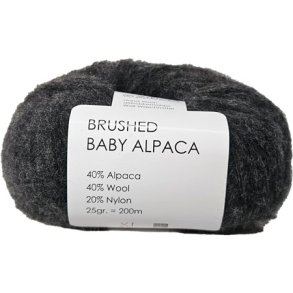 Brushed Baby Alpaca/Merino Garn Hjertegarn Fv 403
