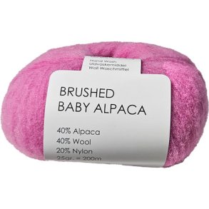 Brushed Baby Alpaca/Merino Garn Hjertegarn Fv 5764