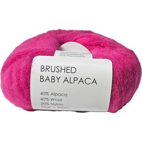 Brushed Baby Alpaca/Merino Garn Hjertegarn Fv 5766