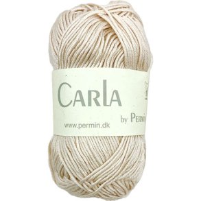 Carla By Permin - Garn Med Bomull & Modal fv 882602 Almond