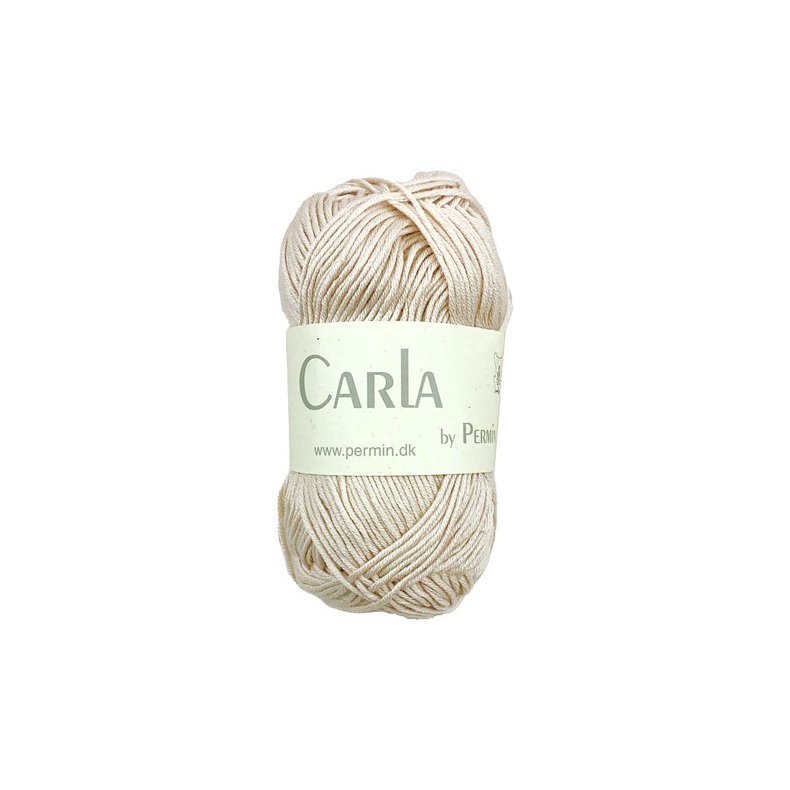 Carla By Permin - Garn Med Bomuld &amp; Modal fv 882602 Almond