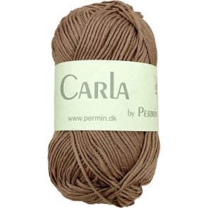 Carla By Permin - Garn Med Bomull & Modal fv 882603 Camel