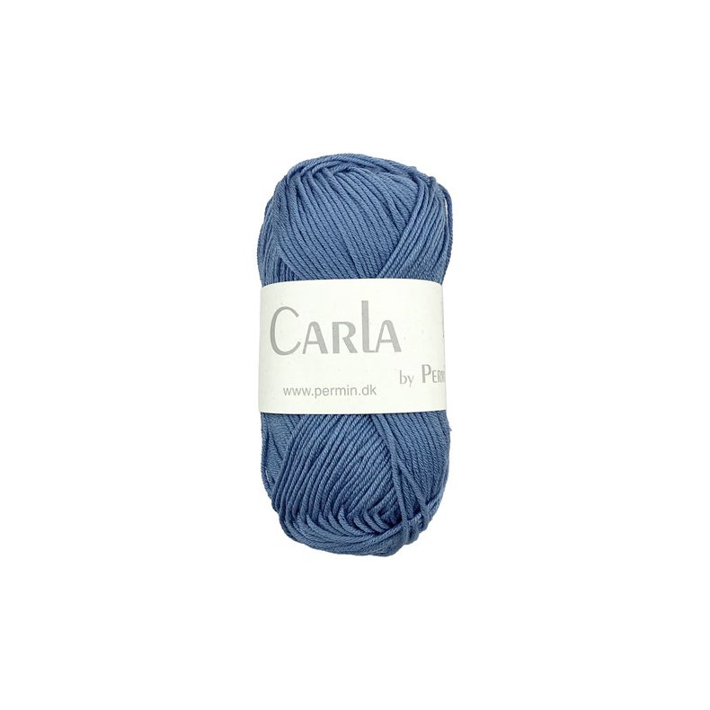 Carla By Permin - Garn Med Bomull &amp; Modal fv 882606 Jeans