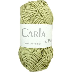 Carla By Permin - Garn Med Bomull & Modal fv 882610 Acid Lime