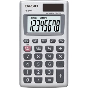 Casio Lommeregner - Casio HS-8-VA - 501044