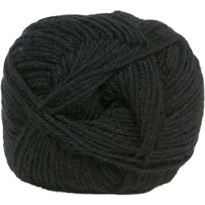 Hjertegarn Ciao Trunte - 100% Merino Uld Superwash fv 1990 Sort
