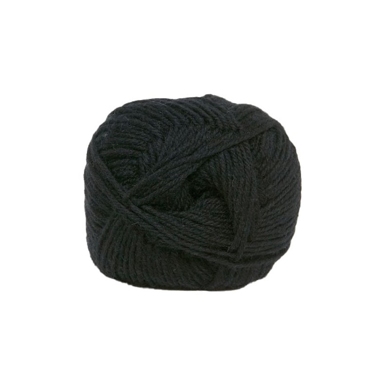 Hjertegarn Ciao Trunte - 100% Merino Uld Superwash fv 1990 Sort