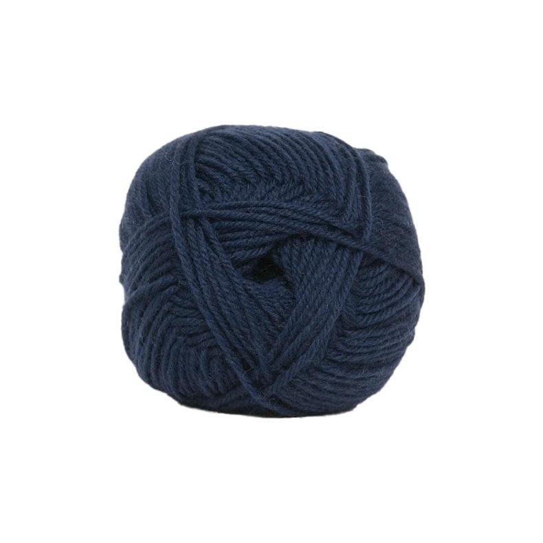 Hjertegarn Ciao Trunte - 100% Merino Uld Superwash fv 6980 Mrke Bl