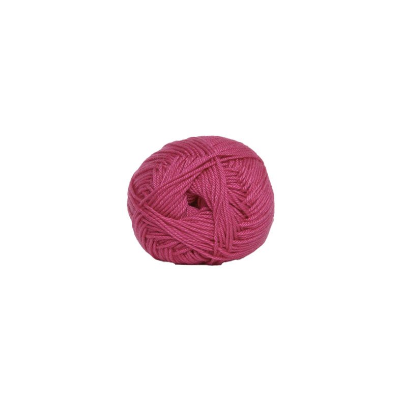 Hjertegarn  Diamond Cotton - merceriserad bomull - fv 434 Pink